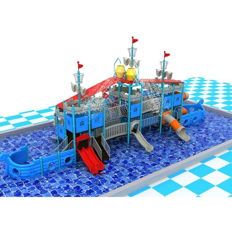 114110-W031 pirate ship big water playground for children (1)