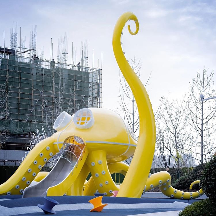 Attractive-Outdoor-Homemade-Playground-Equipment-Customized-Octopus (1)