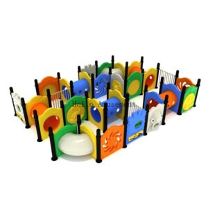 Kindergarten Children Maze Playground