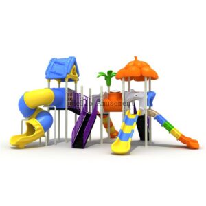 Long Outdoor Playground Slide for Amusement