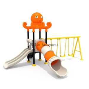 Long Slide Kiddie Outdoor Playground