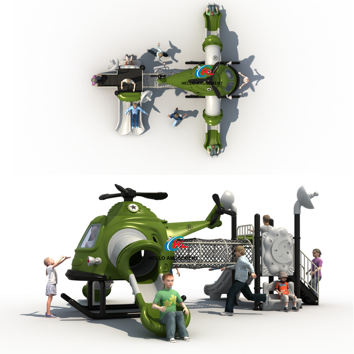 New airplane model climbing slide 12