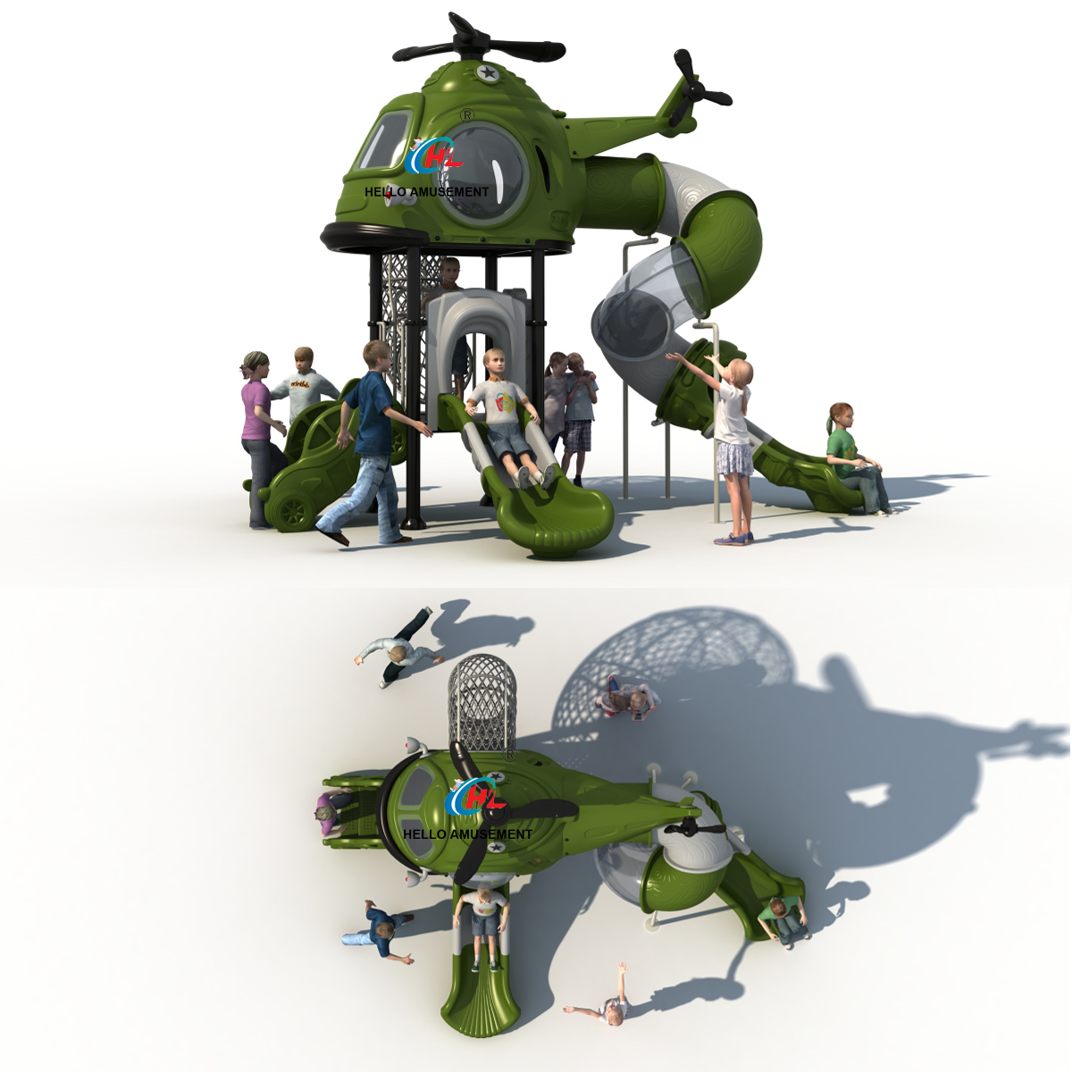 New airplane model climbing slide 13