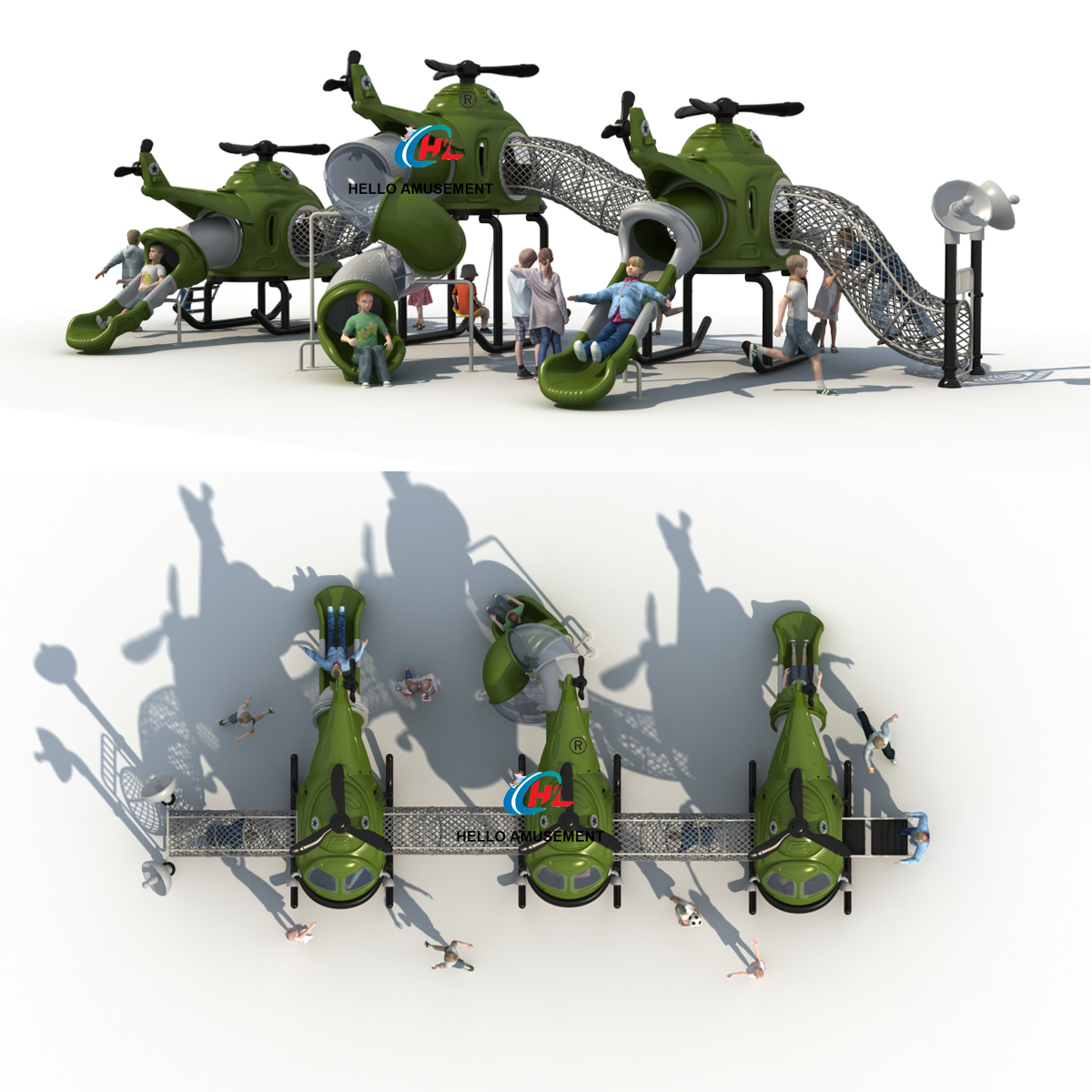 New airplane model climbing slide 15