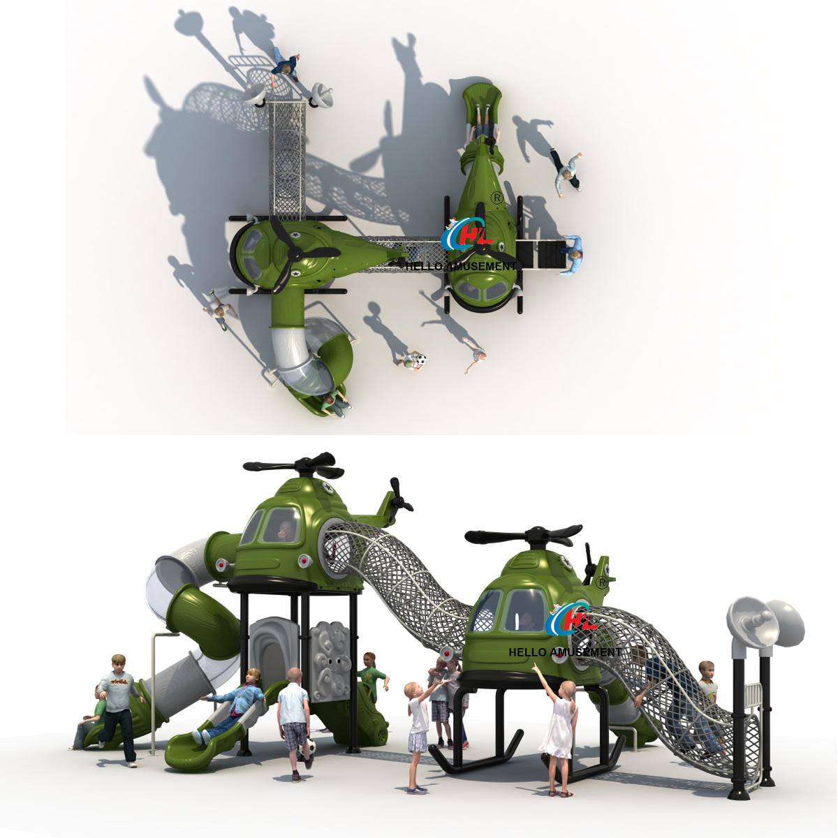 New airplane model climbing slide 17