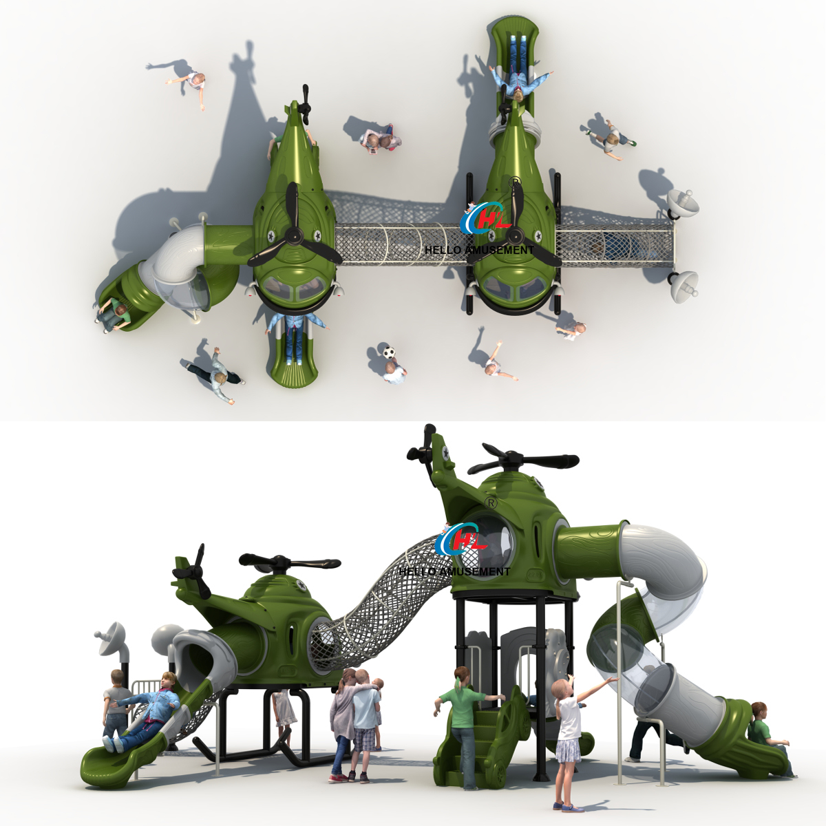 New airplane model climbing slide 18