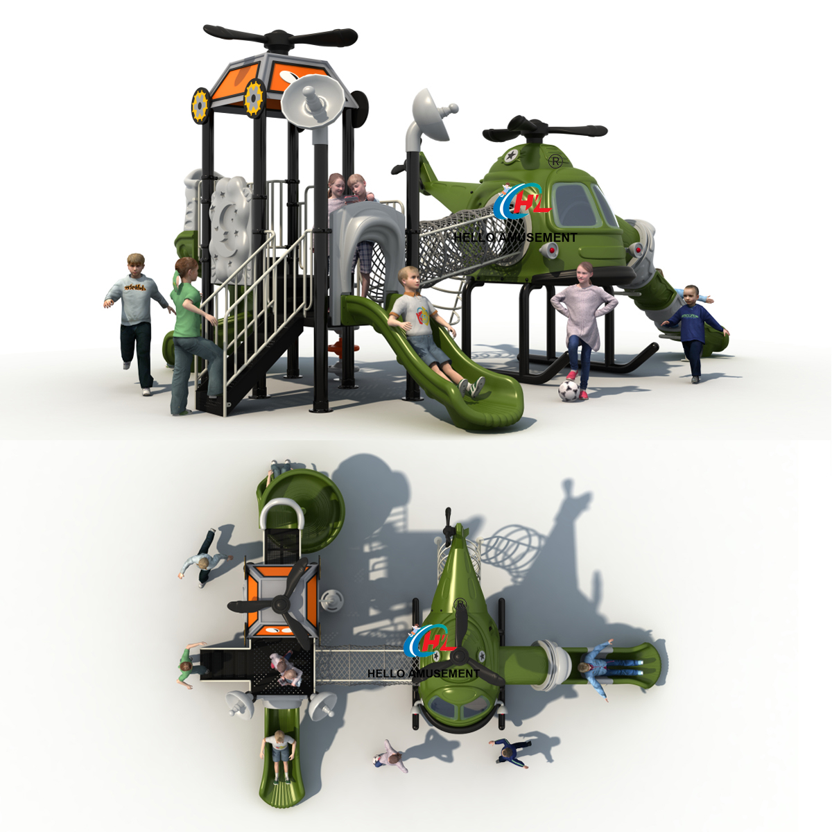 New airplane model climbing slide 19