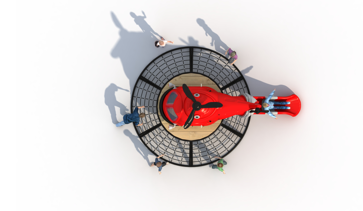 New airplane model climbing slide 2