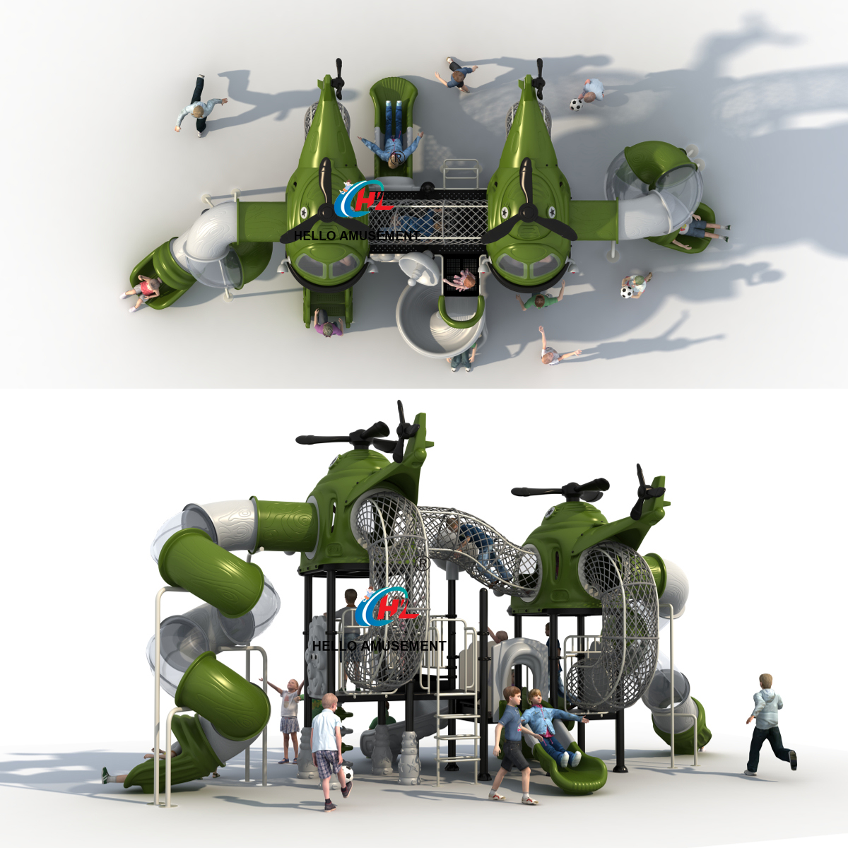 New airplane model climbing slide 21