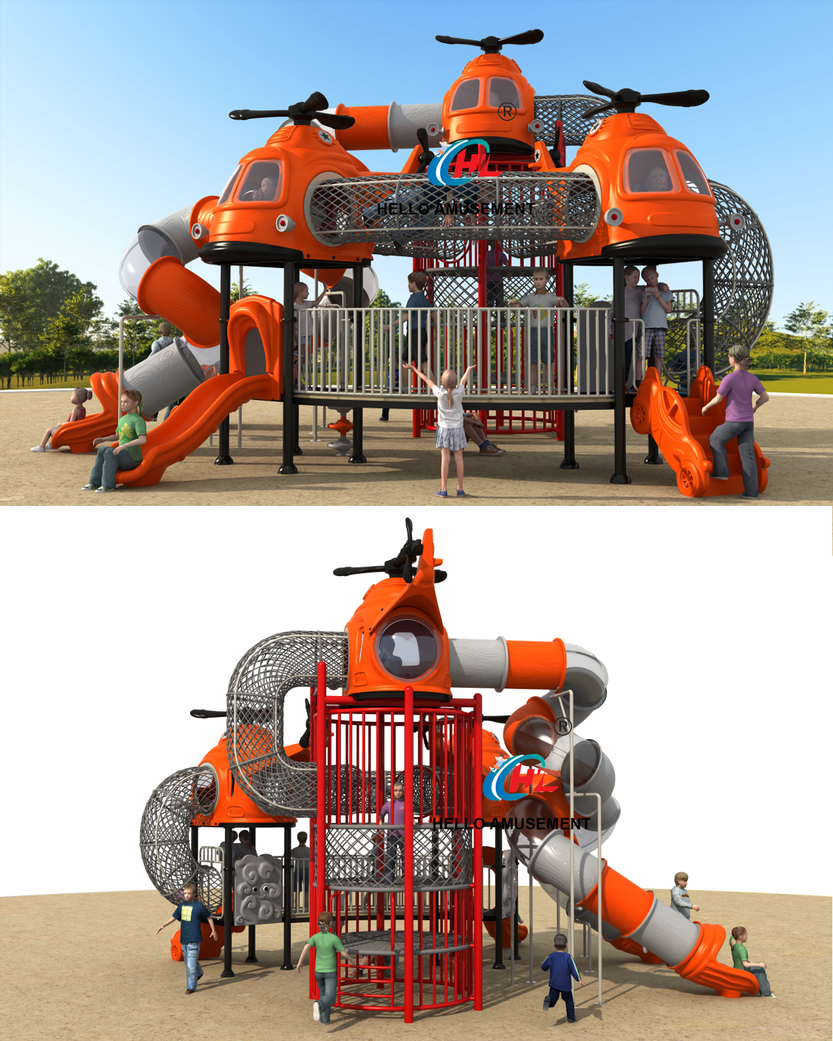 New airplane model climbing slide 25