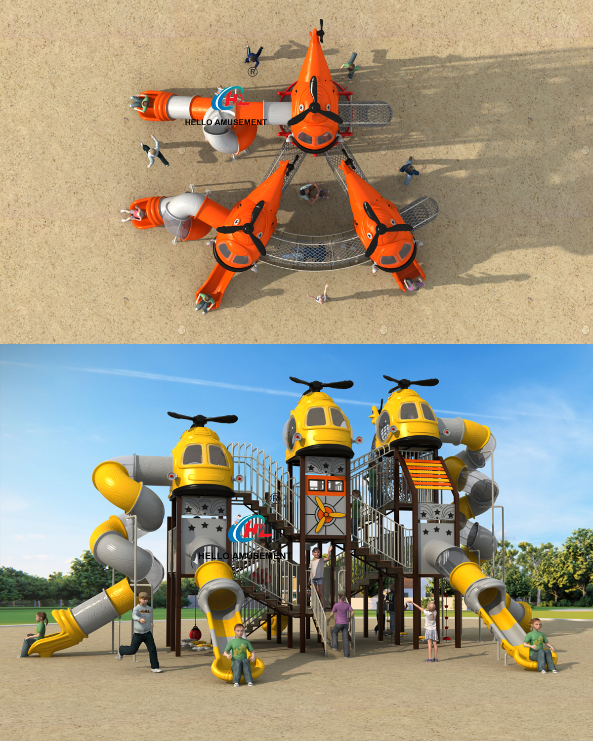 New airplane model climbing slide 26