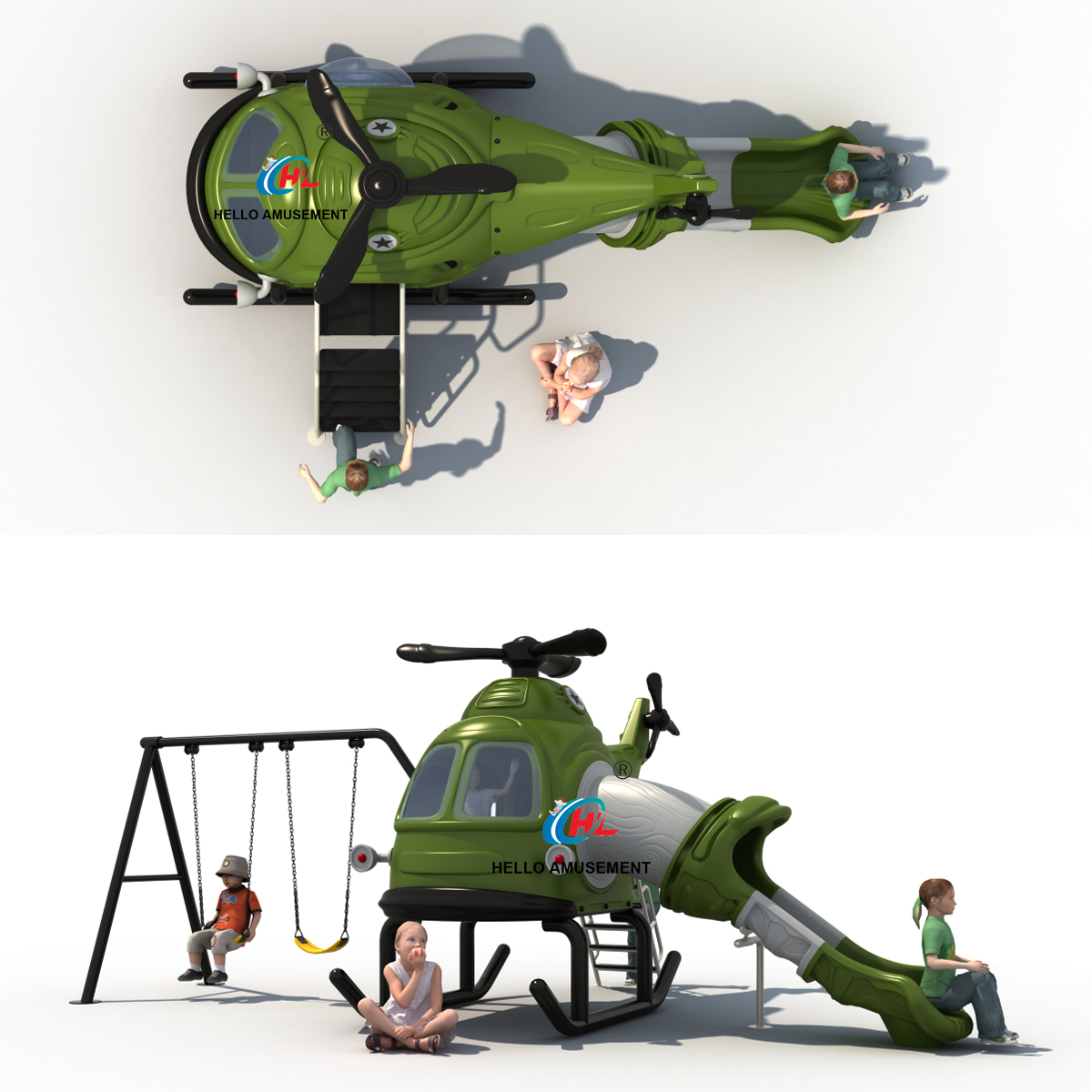 New airplane model climbing slide 8