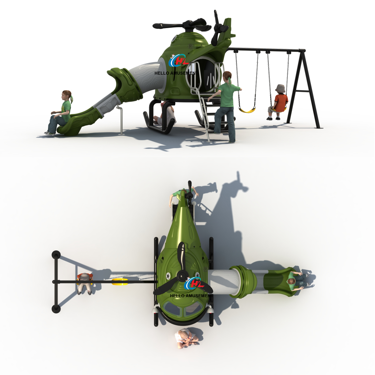 New airplane model climbing slide 9