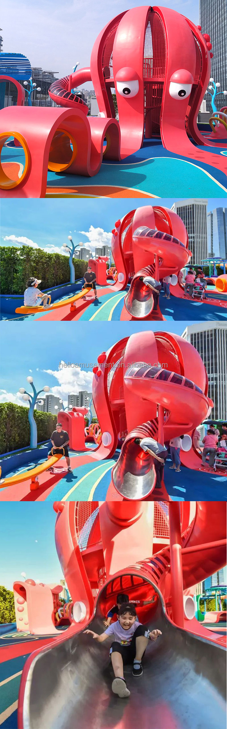 Non-standard Customization of Large Outdoor Side Unpowered Amusement Equipment 13