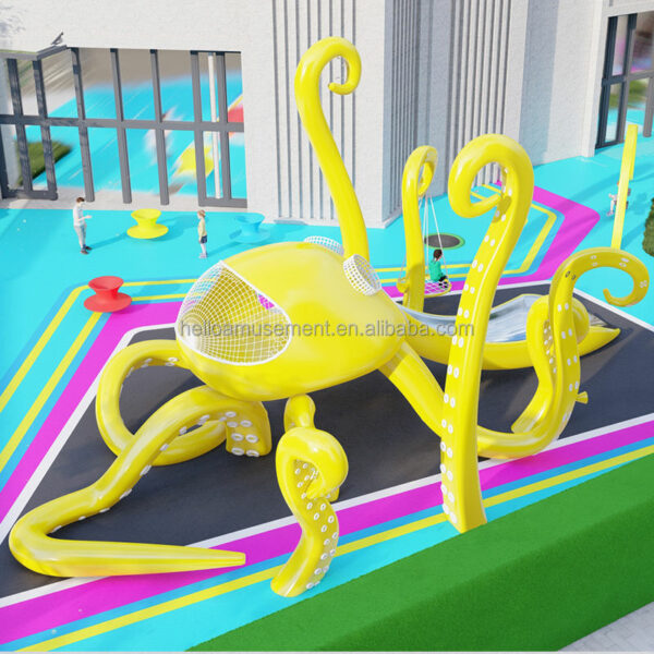 Non-standard Customization of Large Outdoor Side Unpowered Amusement Equipment 7