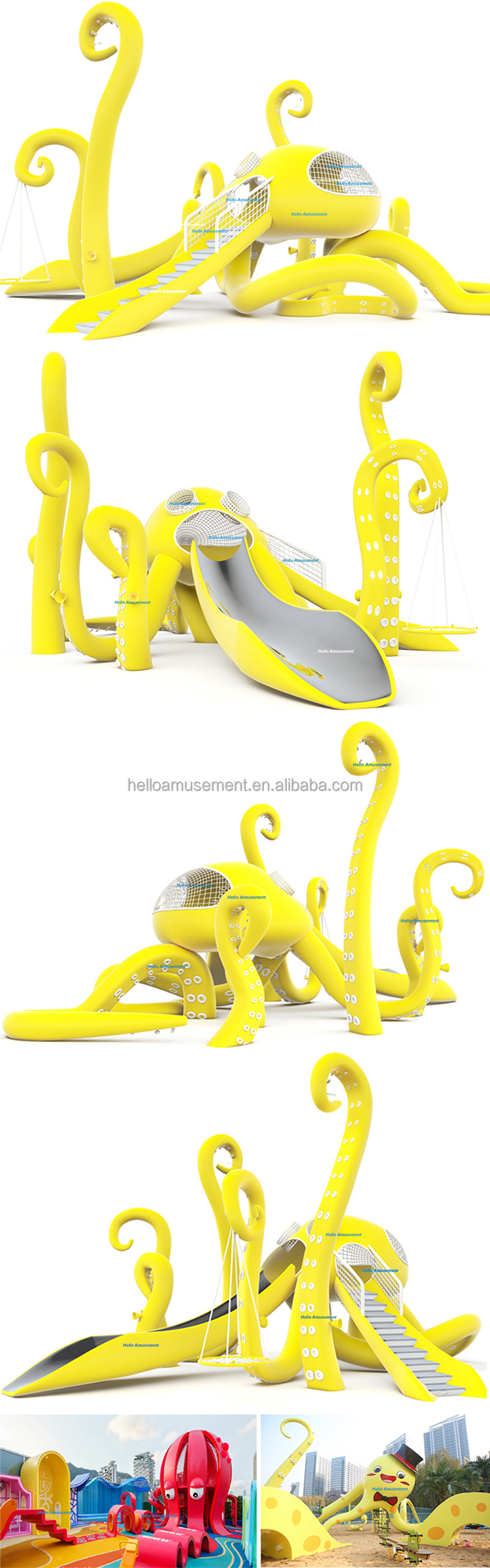Non-standard Customization of Large Outdoor Side Unpowered Amusement Equipment 8