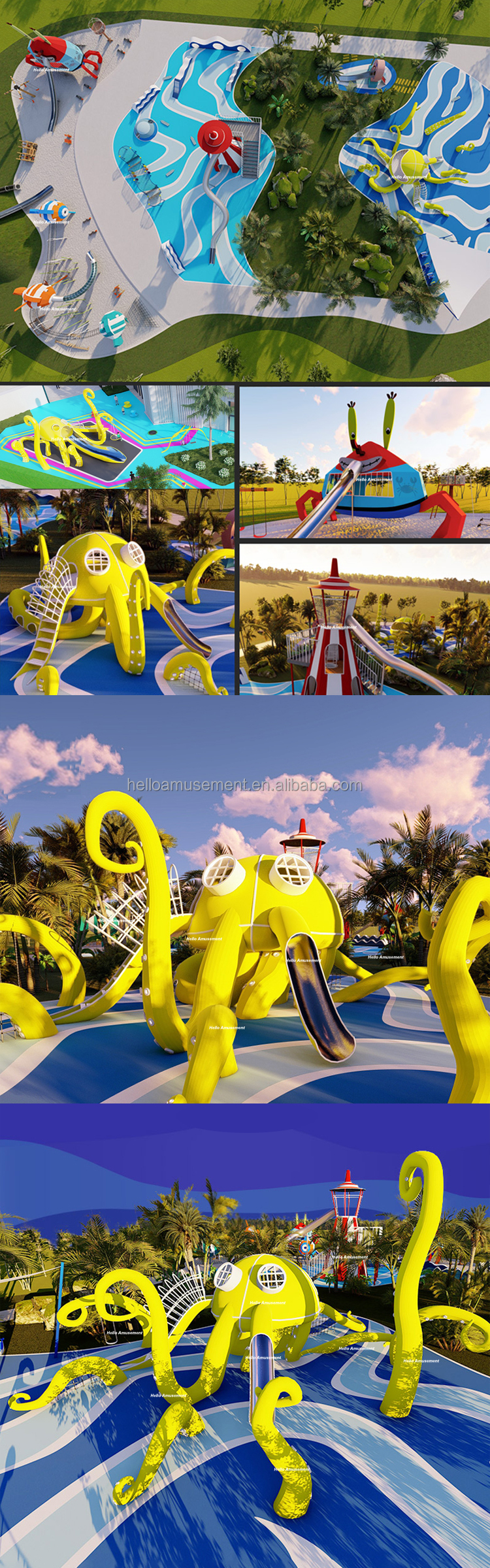 Non-standard Customization of Large Outdoor Side Unpowered Amusement Equipment 9